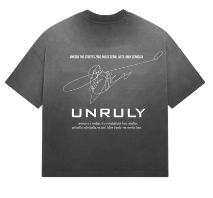 UNRULY  BOXY-FIT UNISEX T-SHIRT