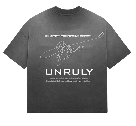 UNRULY  BOXY-FIT UNISEX T-SHIRT