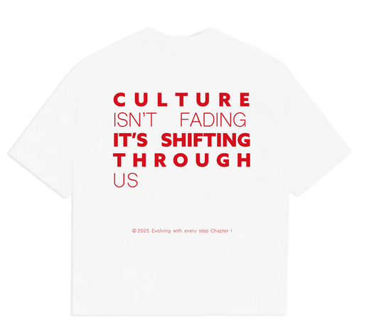 CULTURE ISN'T BOXY-FIT UNISEX T-SHIRT